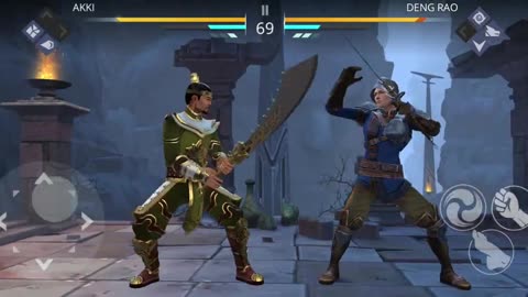 Shadow fight gameing video!!