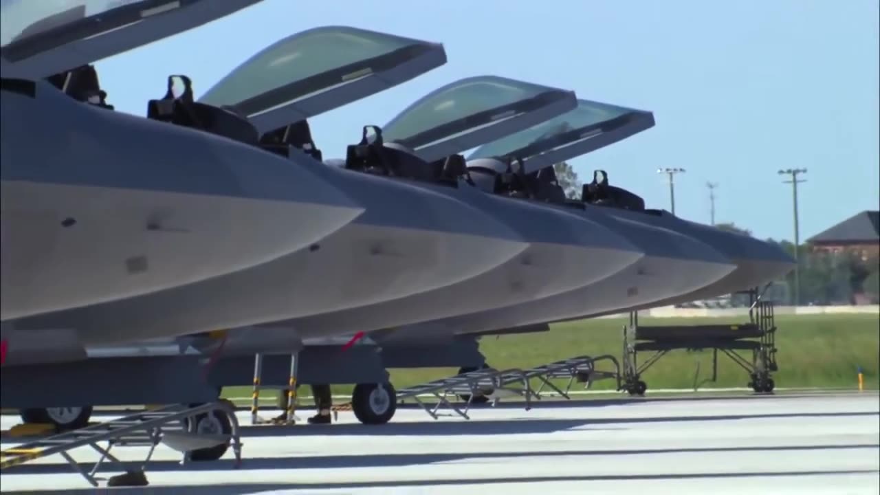 F-22 Raptor - USAF Fifth Generation Stealth Fighter Jet Aircraft HD