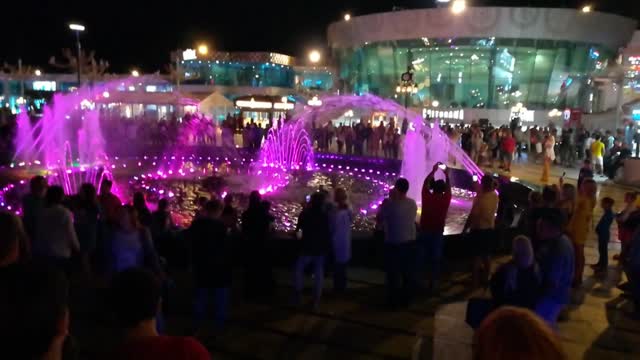 Walking In Soho Square Dancing Fountain Sharm El Shiekh