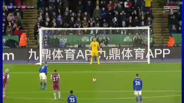 Jamie Vardy Goal ~ Leicester City vs Aston Villa 2-0 Premier League 09/03/2020