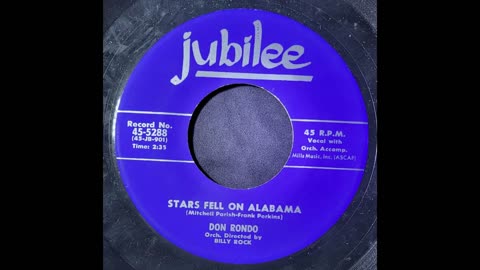 Don Rondo, Billy Rock – Stars Fell On Alabama