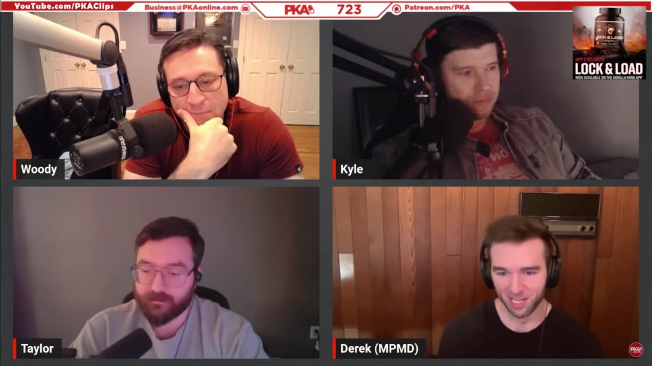 Derek More Plates More Dates explains "Looksmaxxing" to the PKA crew