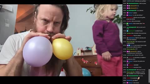 2023-01-20 (3bis.1) - Petit live ballons - Twitch Triskelina (version avec chat)