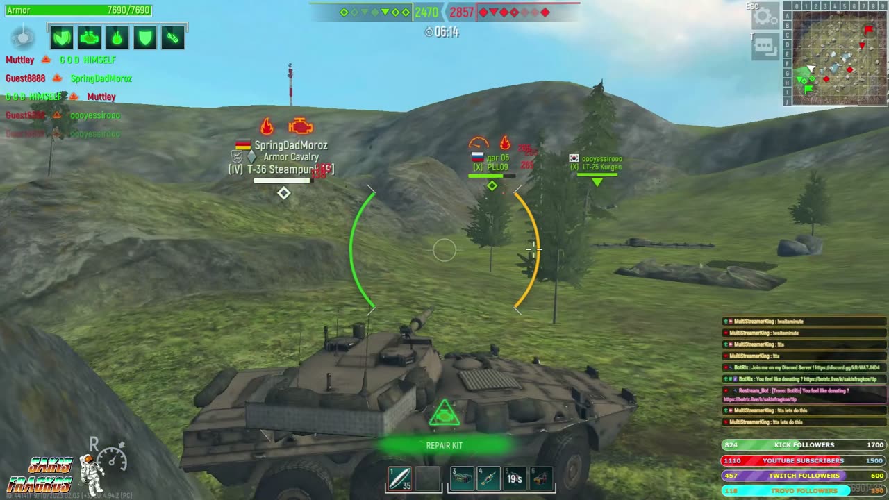 🎮 GodGamer plays Tank Force 10-9 || 📡 !Ttts !memes / #GODGAMER #SUBSCRIBE #TIP #FOLLOW