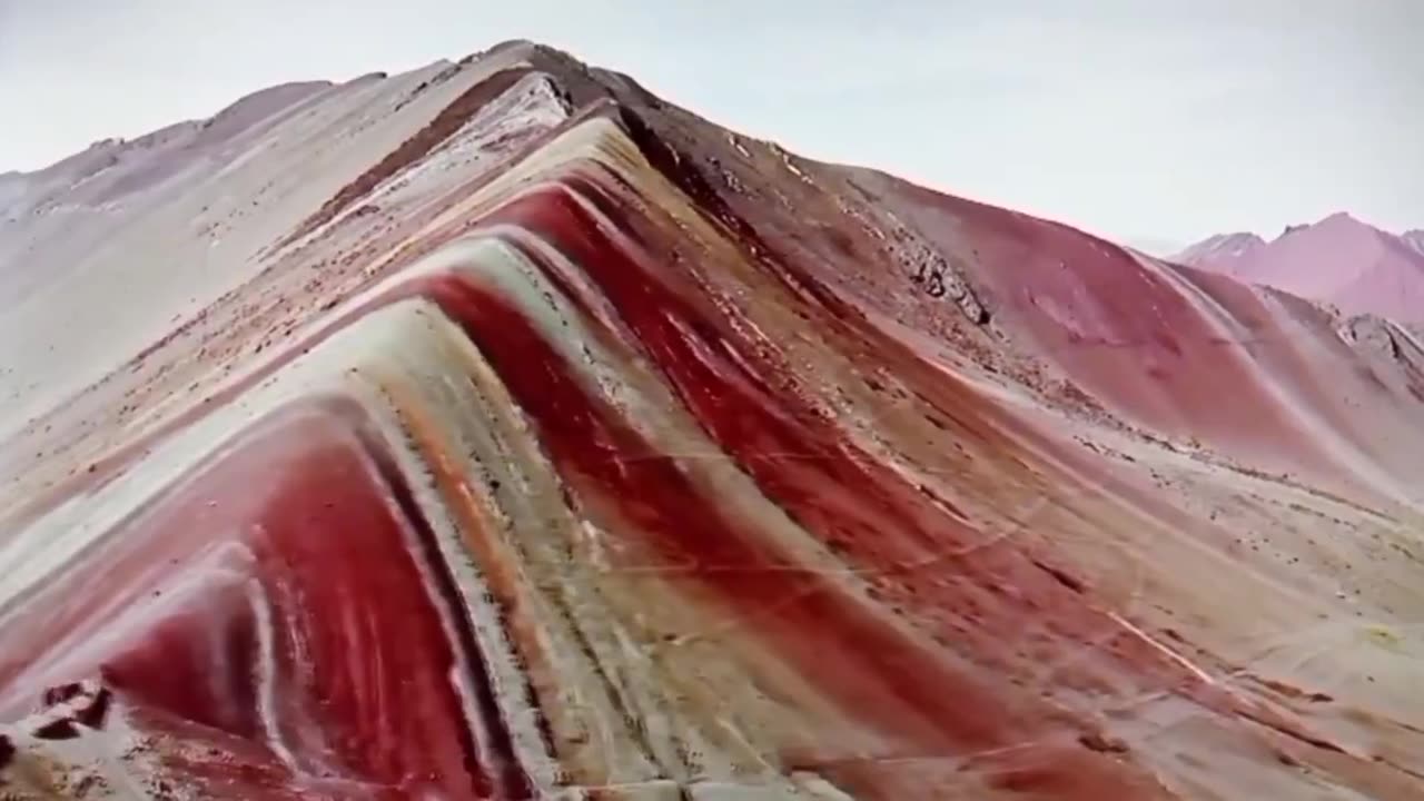 Rainbow Mountains in Peru