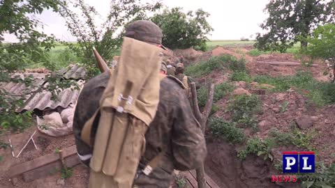 Kherson: Pro Russia DPR takes "Ukraine" Positions Frontline Heavy Battle Training Simulation #2