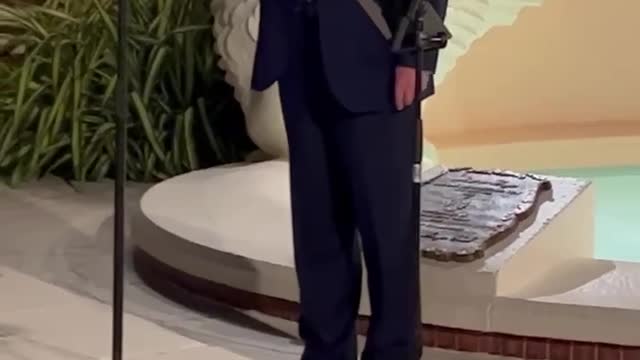 Trump Makes Special Appearance at Human Trafficking Event & Shouts out General Flynn