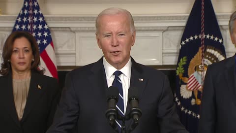 Full speech President Joe Bidens address on Hamas attack on Israel