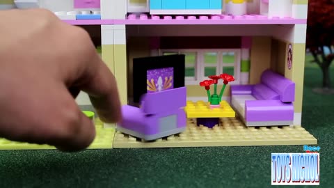 Explore Barbie House inside Every Room