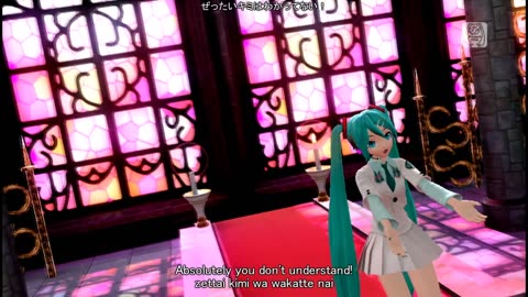 [1080P Full風] World is Mine ワールドイズマイン -Hatsune Miku 初音ミク Project DIVA English lyrics Romaji PDFT