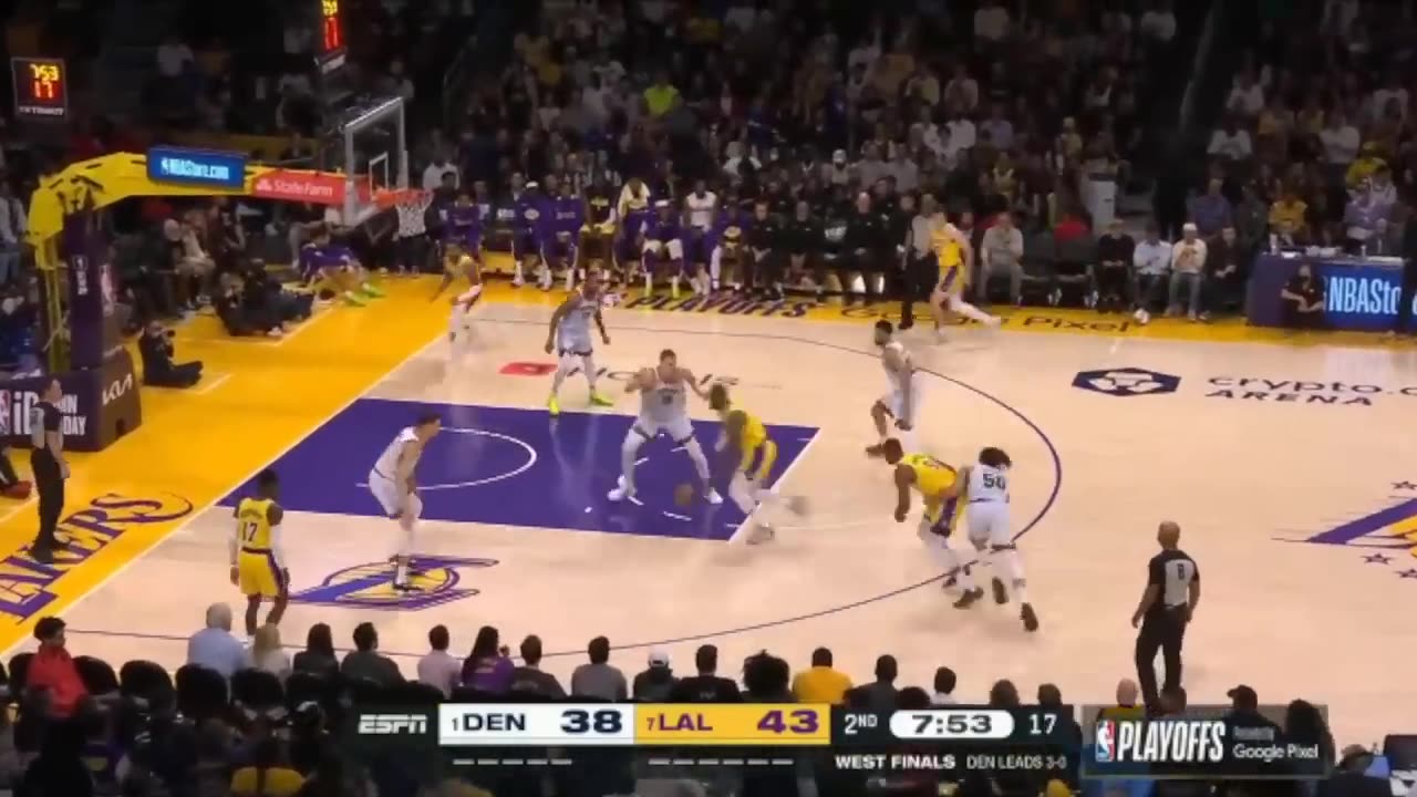 LA Lakers VS Denver Nuggets Full 2nd QTR HIGHLIGHTS Game_4 May 22 2023 NBA playoffs