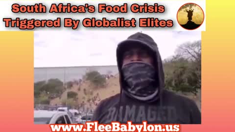 South Africa Food Crisis Triggered by Global Elites