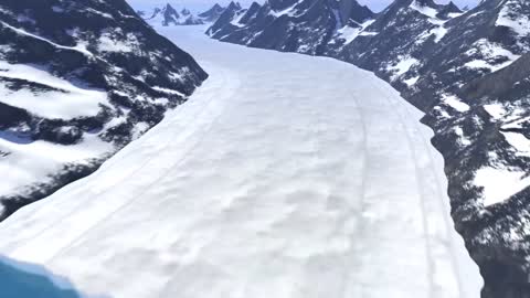 Animation_ How a Glacier Melts