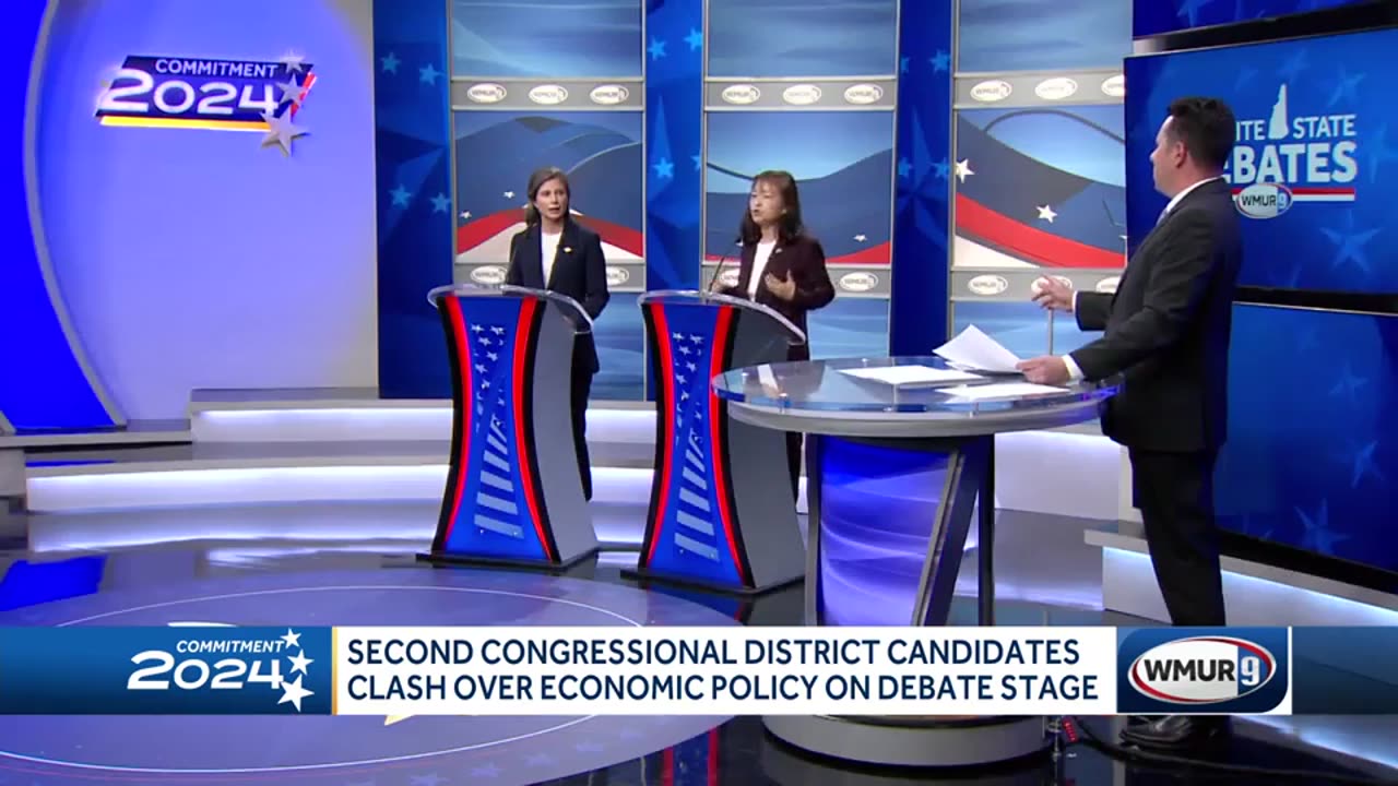 Polar Opposite Candidates Goodlander and Tang Williams Debate for Congressional District