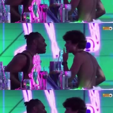 BBB 23 beijo entre tres casal edredons movimentado