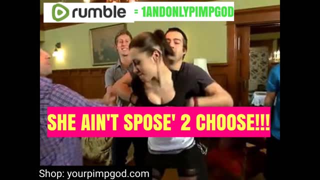 SHE AIN'T SPOSE' 2 CHOOSE!