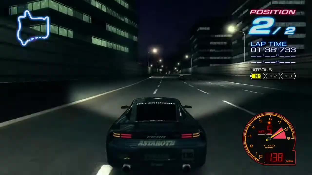 Ridge Racer 6 Duel Route #2 Gameplay(Career Walkthrough)