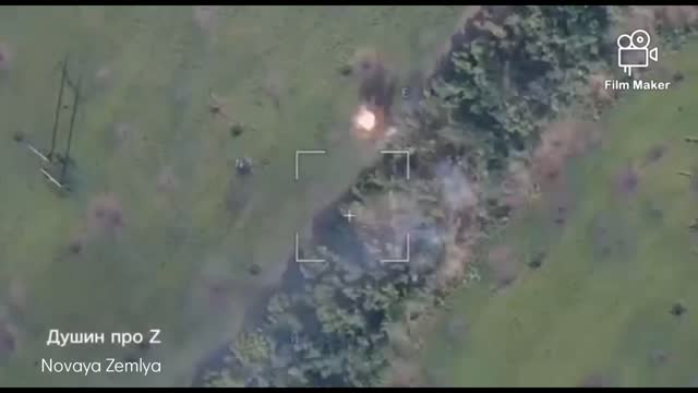 The destruction of Ukrainian armored vehicles by Russian Luhansk 4th artillery in Vuhledar