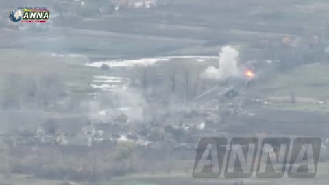 Russian artillery smashes V.S.U. near Kremenna