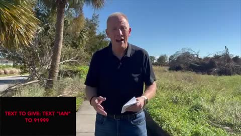 Mike broadcasts from Sarasota County, Florida and asks for your support to assist Hurricane Ian victims.