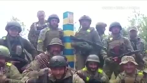 Ukraine releases video of soldiers ‘near Russian border’