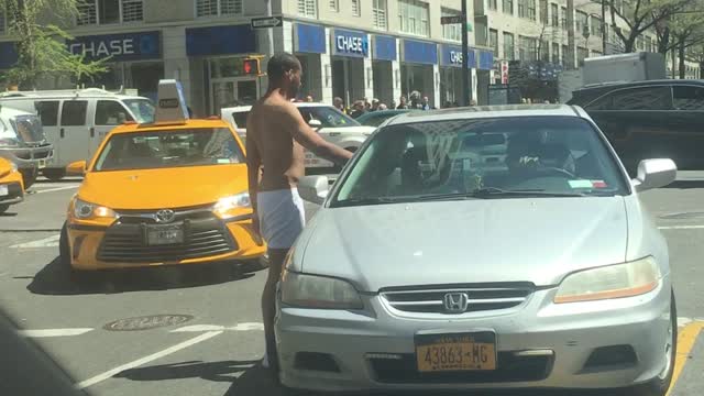 Man on Drugs Gets Hit By Car