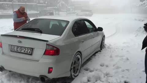 Snow fun with legacy GT BLB