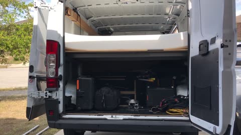 Promaster video truck upgrades on the road