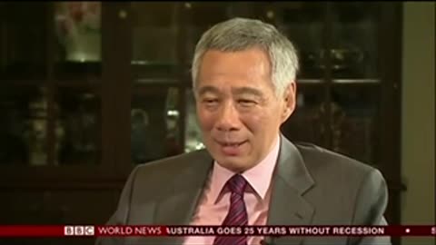 Lee Hsieng Loong vs BBC reporter on Singapore “lack of gay rights”.