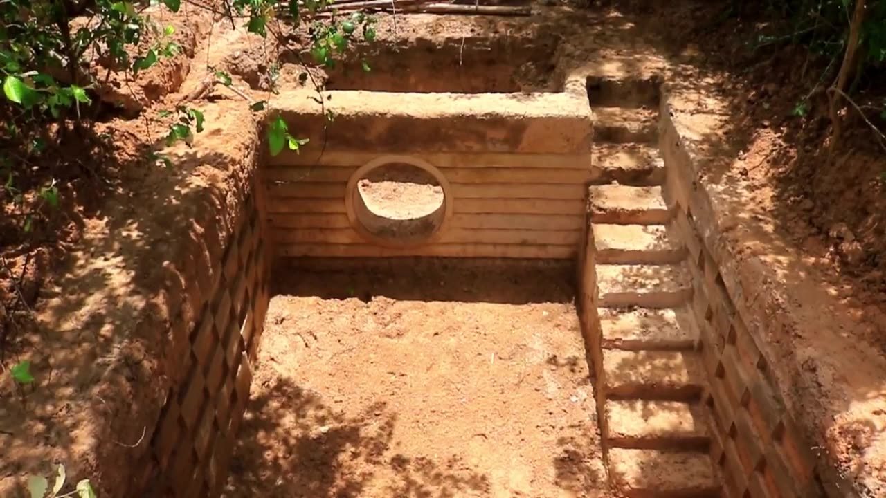 Incredible! Dig to Carve The Underground Temple