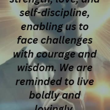 2 Timothy 1:7 - For the Spirit God gave us does not make us timid, but gives us power, love....