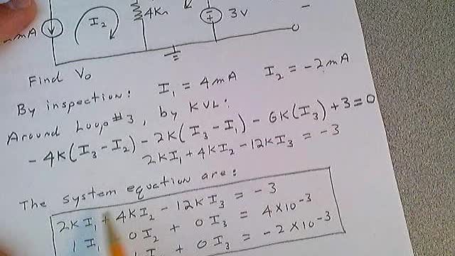 Nodal Analysis with Dependent Sources and Supernodes