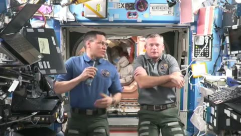 Astronaut Frank Rubio Live From Space (Official NASA News 90