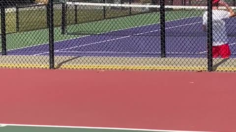 #VirtualUniversity #friendships : Jim & I #teach #tennislessons for free - just call us.