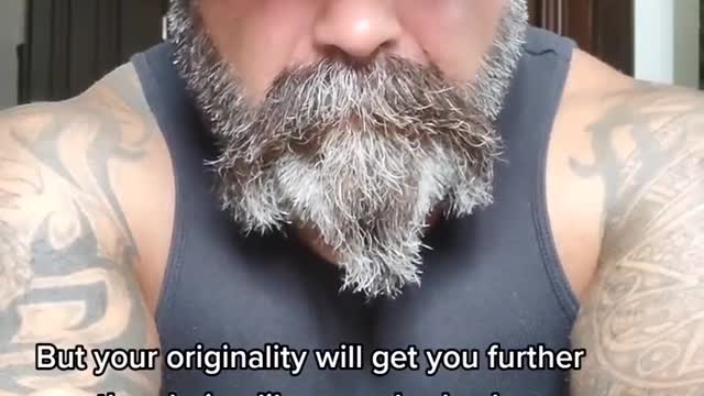 if people laugh at you for being different turn around left back at them.
