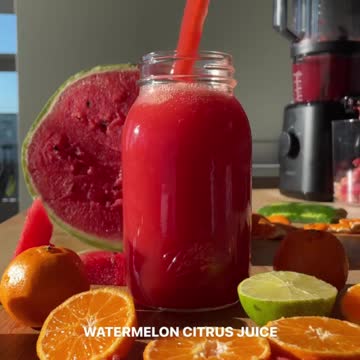 Watermelon Citrus juice 🍉🍊⬇️ #weightlose #diet #exercise