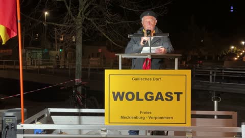 Wolgast - Redebeitrag von Rolf 01-11-2022