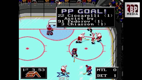 NHL '94 Classic Gens-G Pre Season - Len the Lengend (MON) at grimmace92 (DET) / Mar 29, 2024