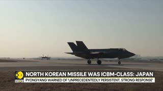 North Korea fires 'ICBM-class' missile, says Japan