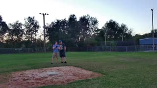 Drone Test baseball field