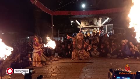 Narasimha Dance, Kartik Nach, Patan, Lalitpur, 2080, Day 8, Part V