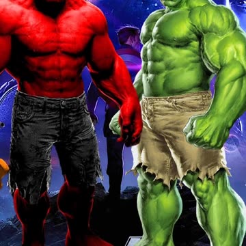 Who Is Strongest | Red Hulk vs Marvel and DC #shorts #viral #marvel