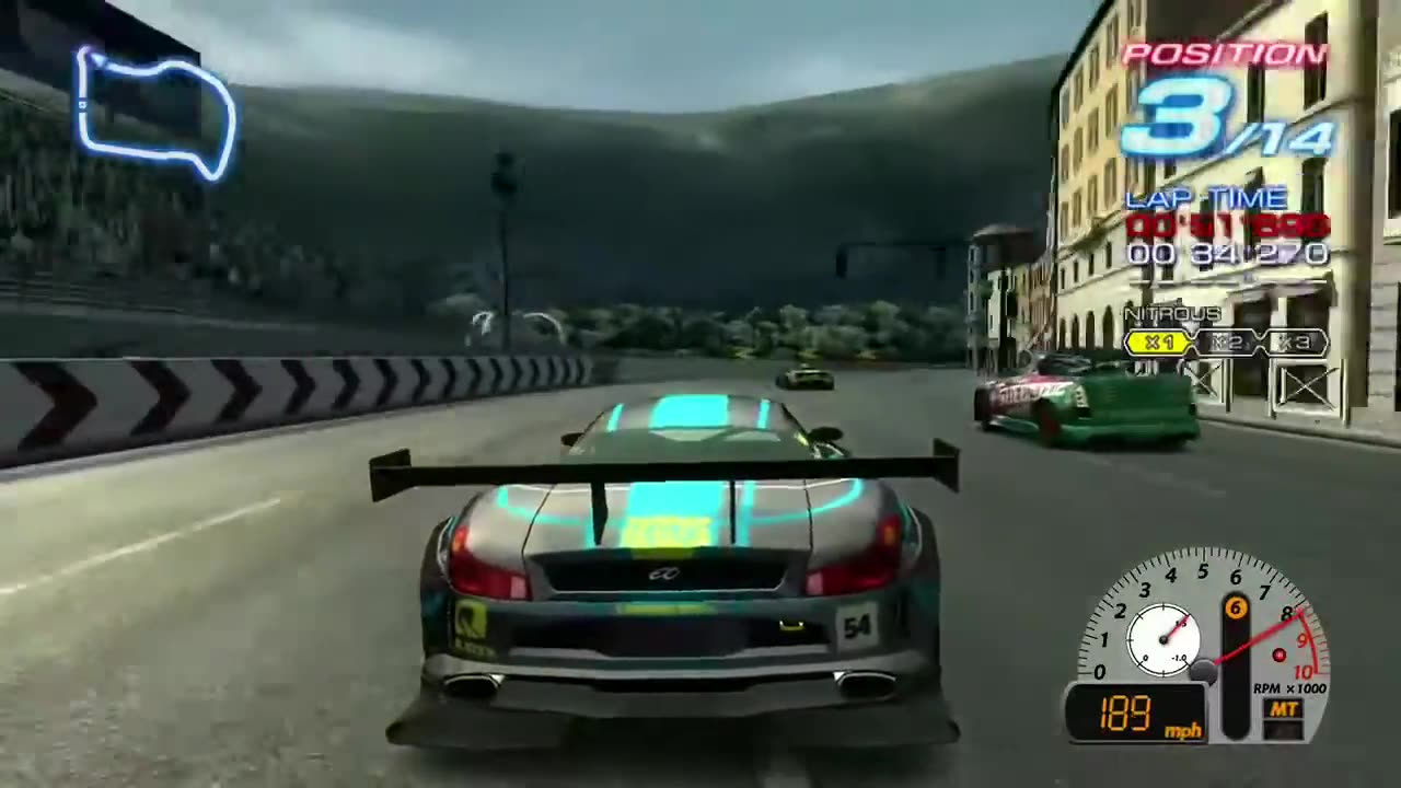 Ridge Racer 6 Basic Route #98 Gameplay(Career Walkthrough)