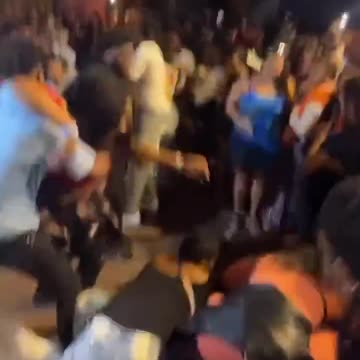 Texas: Brawl breaks out at the House of Blues, Dallas.