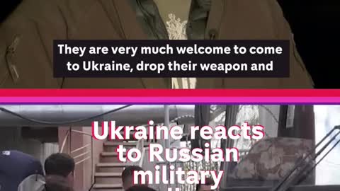 Ukraine reacts Russtanjilitary dall up