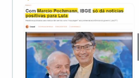 ENTENDA COMO O IBGE VIROU UMA MÁQUINA DE MOER DADOS PARA FAZER PROPAGANDA PARA O GOVERNO LULA!