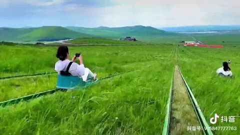 1.2km mountain slide