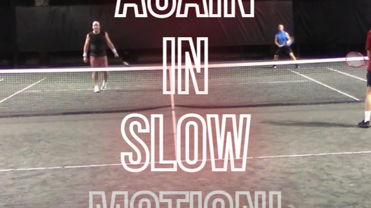WATCH OUT FOR THE LEFTY AT THE NET!