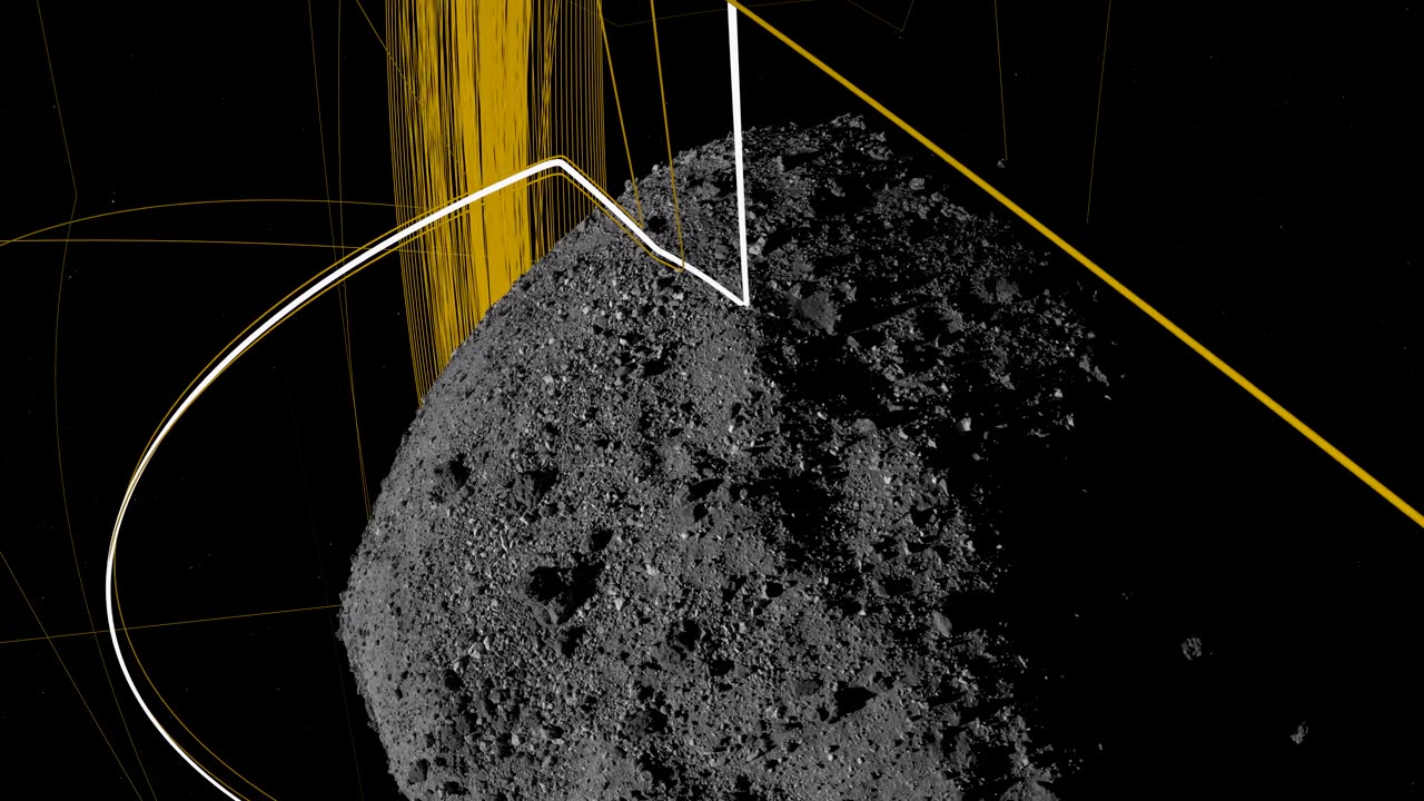 OSIRIS-REx Slings Orbital Web Around Asteroid to Capture Sample - 4K