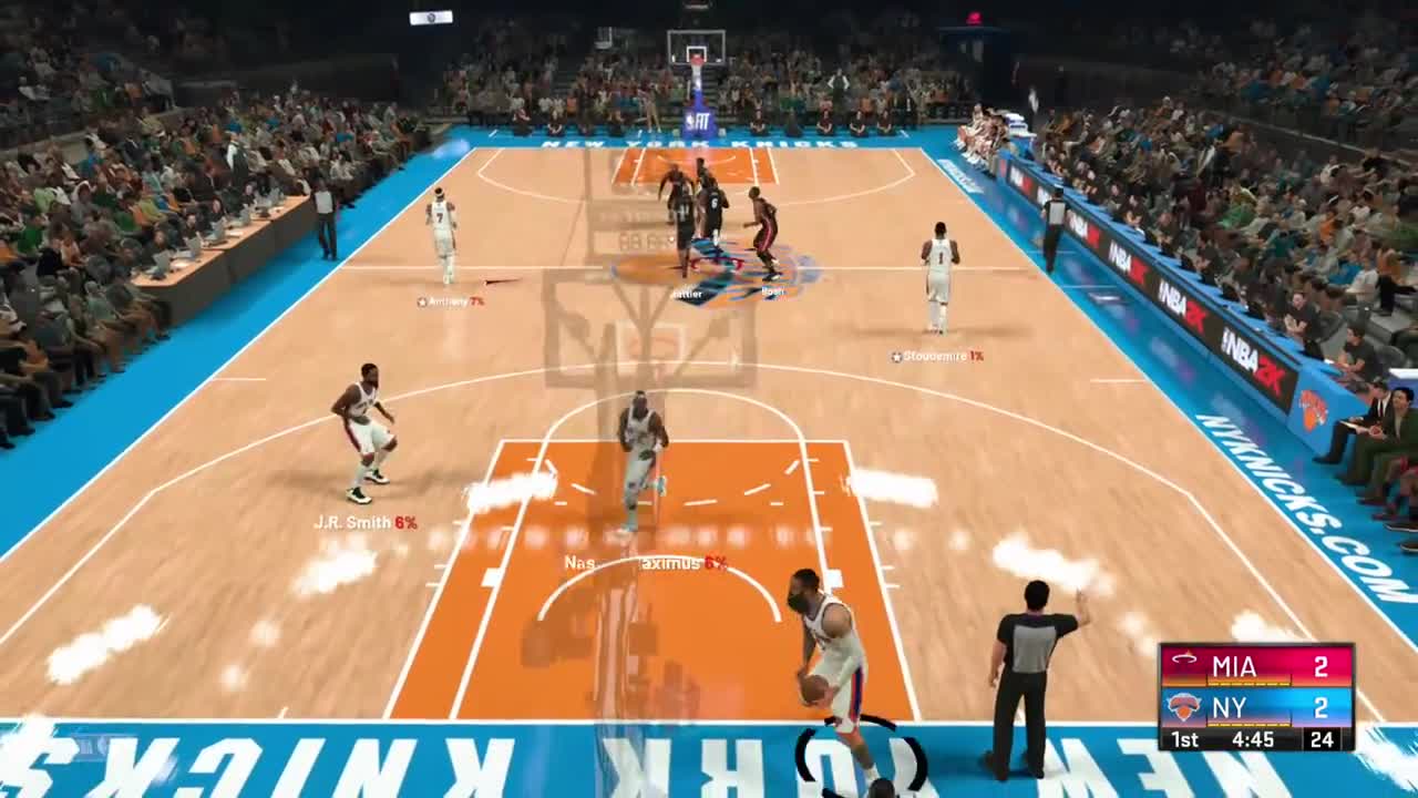 NBA 2K21 Heat ‘12-13 Vs Knicks ‘11-12